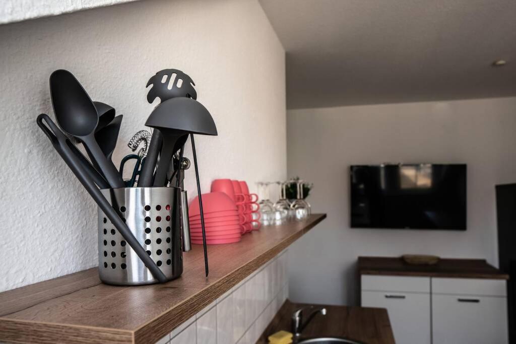 Gemuetliche Ferienwohnung Im Zentrum Von 플라우엔 외부 사진